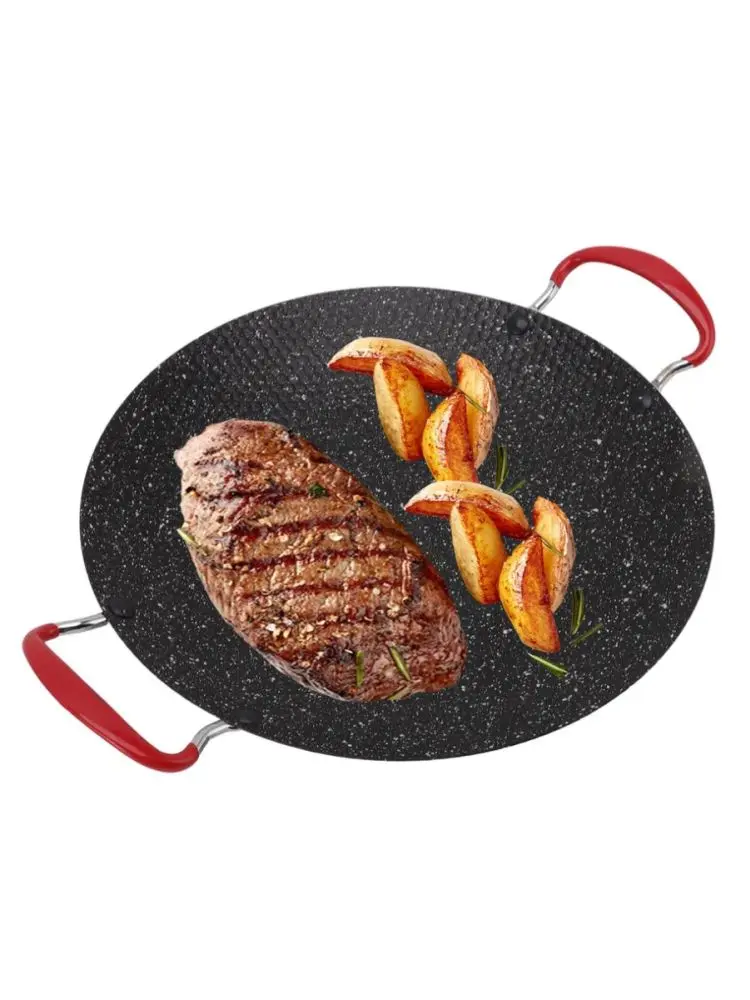 YOULIKEIT WOK-34 | Granite-Coated Wok Pan 34 cm
