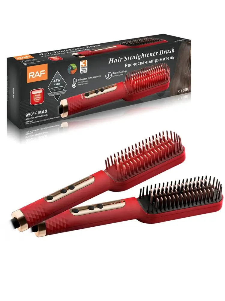 BaByverse EN-818 | Hair Straightening Comb Ceramic Heating
