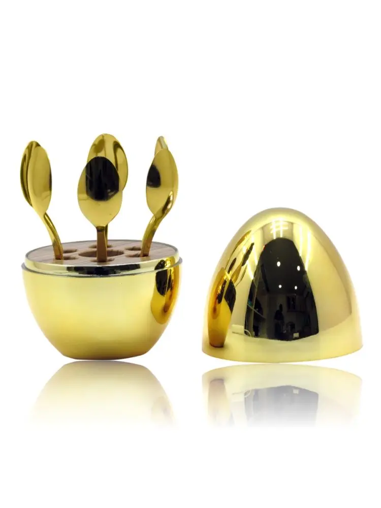 Zolotoe Yaitso E-03 | Tea Spoon Set 6 pcs Stainless Steel