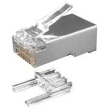 Коннектор Canovate Cat6 STP (металлик, 10шт)