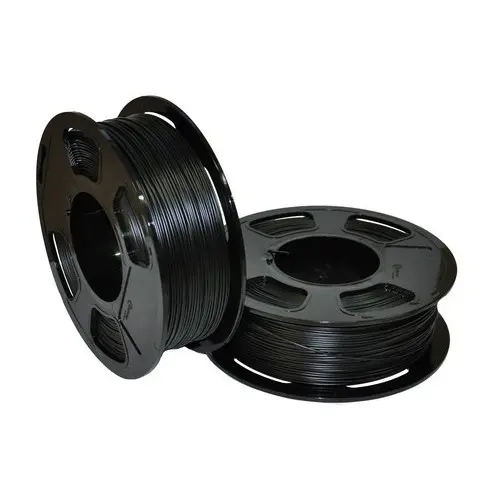Black 1.75 mm PLA+ Filament for 3D Printer