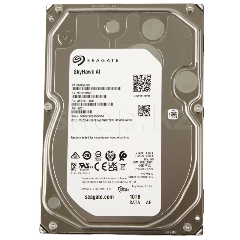 SEAGATE ST10000VE000 10TB Surveillance Hard Drive