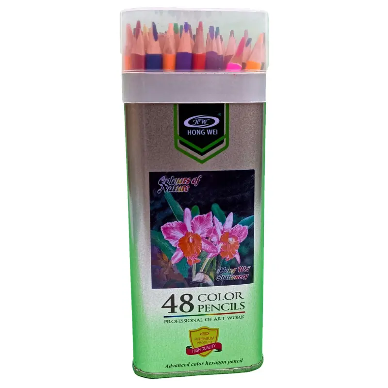BK BK-00098464 | Colored Pencils 48 Colors Metal Case