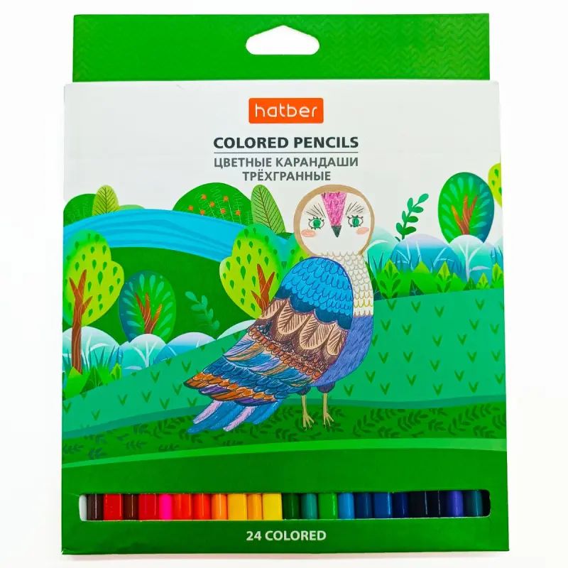 Hatber BK-00098472 | Colored Pencils 24 Colors Set