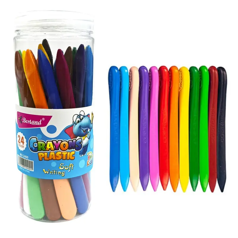 Bertand BK-00098466 | Wax Crayons 24 Colors