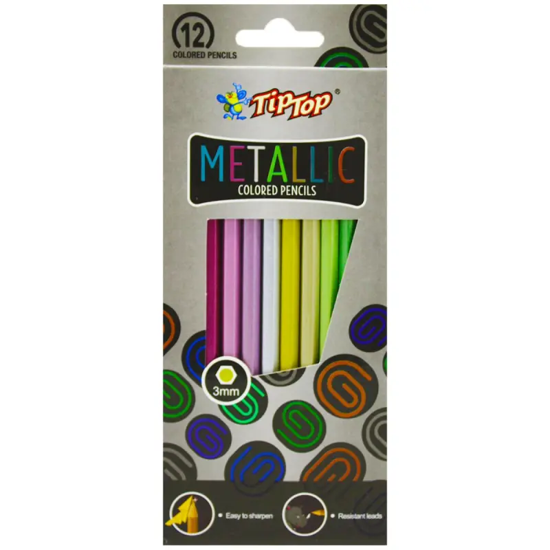 Tip-Top MP-3012 | Карандаши цветные 12 цветов