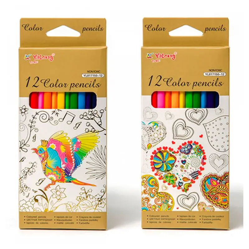 Yalong YL817150-12 | Colored Pencils 24 Colors