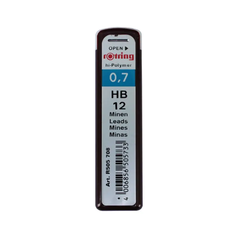 Rotring 00-00002661 | Mechanical Pencil Lead 0.7 mm HB