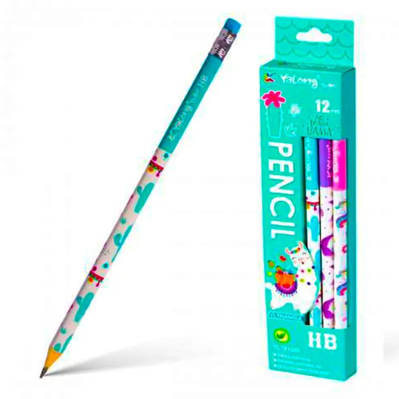 Yalong BK-00081574 | HB Pencil with Eraser School & Office Supply