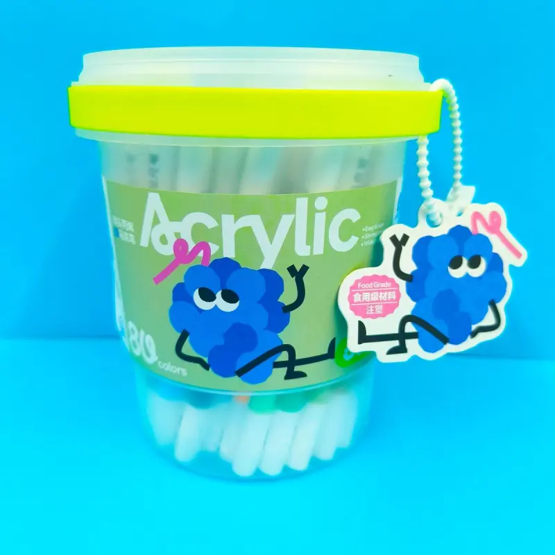 DK001 BK-00101287 | Acrylic Markers Set 80 Colors