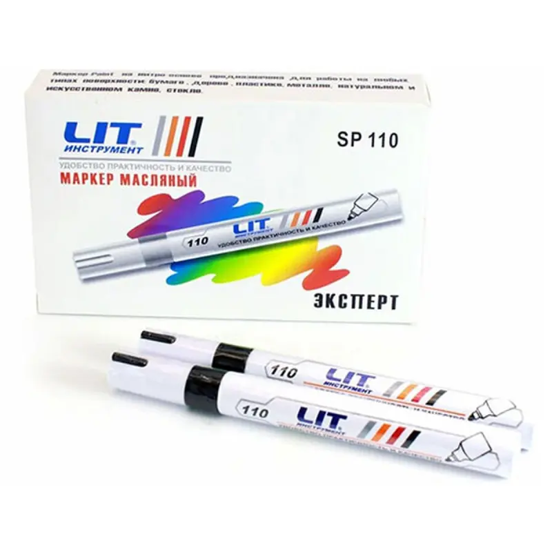 LIT LIT-110 | Paint Marker Permanent for Metal, Glass, Plastic