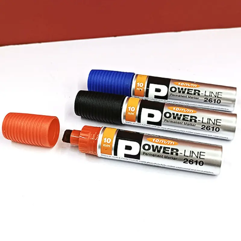 Power Line 2610 | Permanent Marker Multi-Surface Bullet Tip