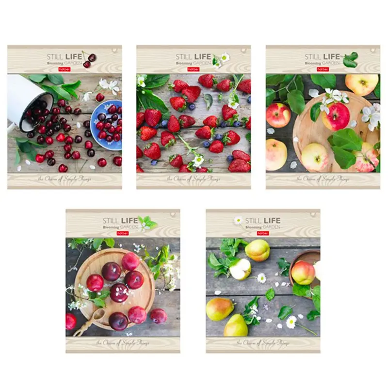 Hatber BK-00029279 | Notebook 96 Sheets Squared A5 Blooming Garden