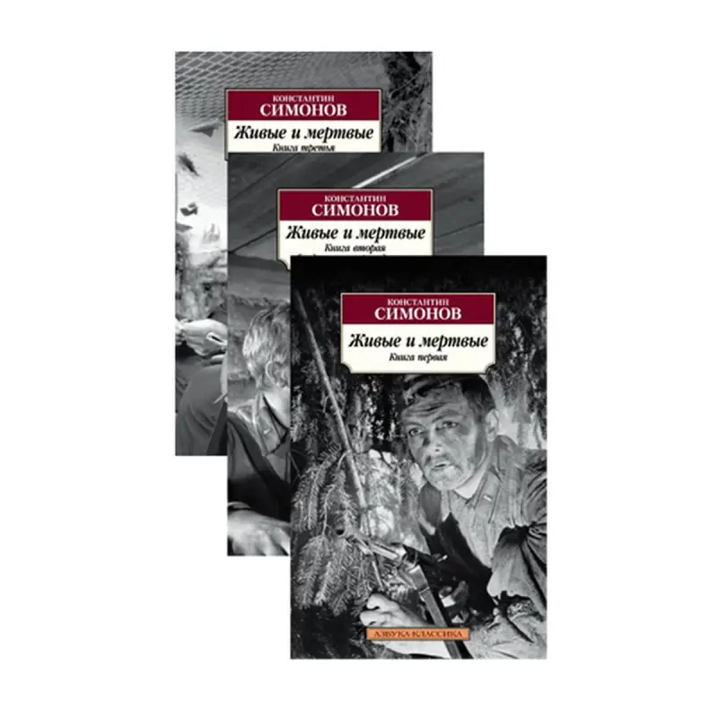 Simonov BK-00093012 | Book Set Classic Literature 3 Volumes