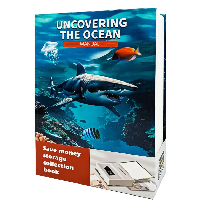 UNCOVERING THE OCEAN BK-00101634 | Книга-сейф 127x54x181 мм c ключом