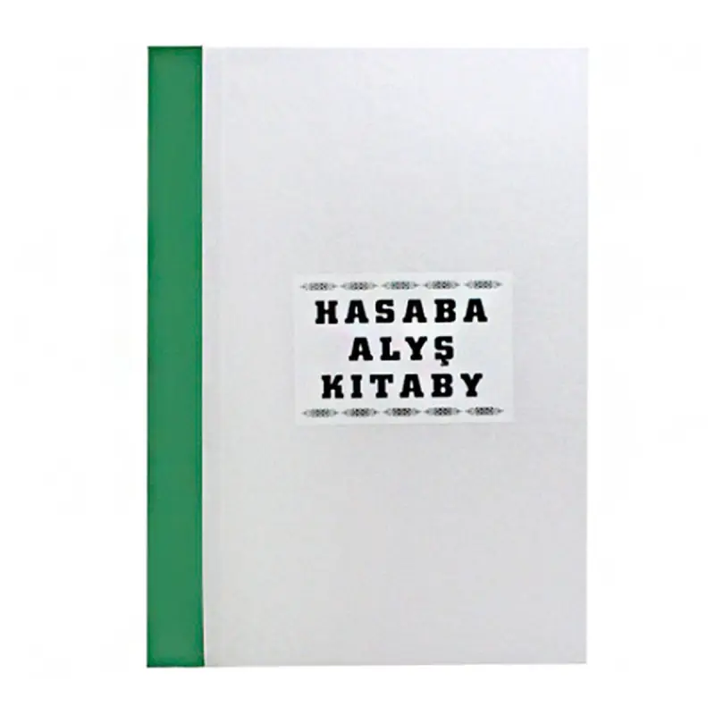 Hasaba Alys Kitaby 00-00001735 | A4 dik hasaba alyş depderçesi 80 sahypa