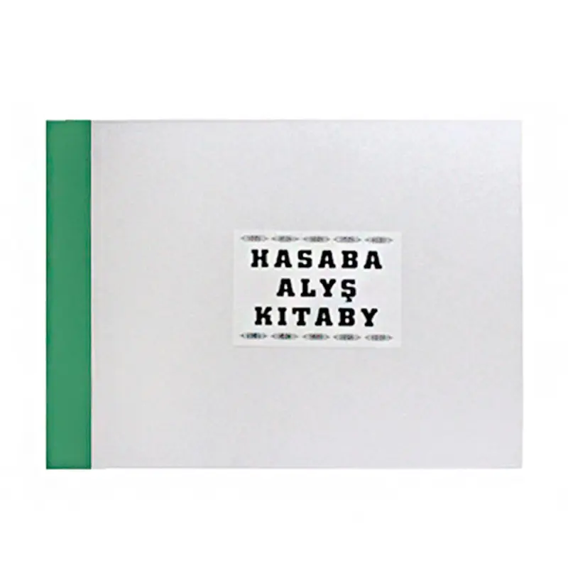 Hasaba Alys Kitaby OF-00000251 | Книга учета А4 80 листов твердая обложка