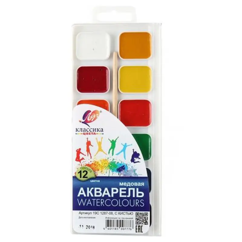 Luch BK-00045221 | Akwarel boýag toplumy 12 reňk eurogaplama