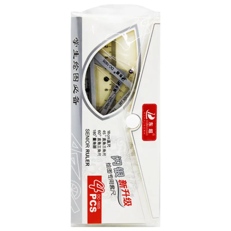 Dongchao DC-1605 | Ruler Set Durable Plastic