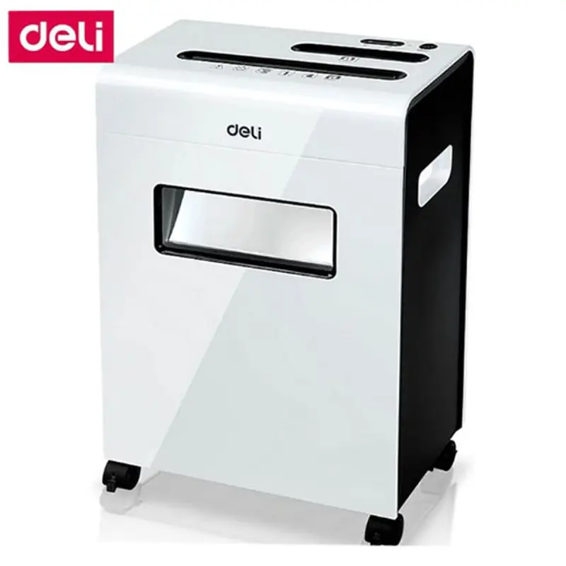Deli 9911 | Paper & CD Shredder 8 L Bin