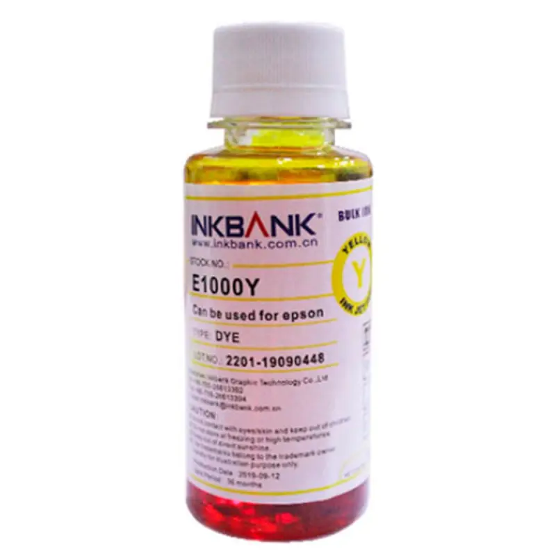 INKBANK BK-00017850 | Yellow Printer Ink 100 ml