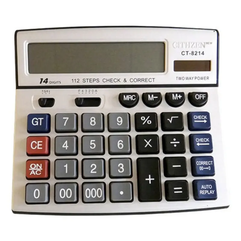 CITHZEN CT-8214 | Калькулятор 14 разрядов большой дисплей