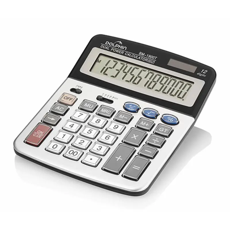 Dolphin 00-00000647 | Calculator 12 Digit Display
