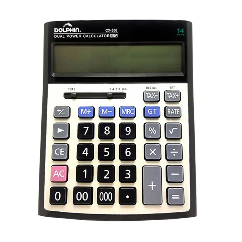 Dolphin CX-556 | Calculator 12-Digit Large Display