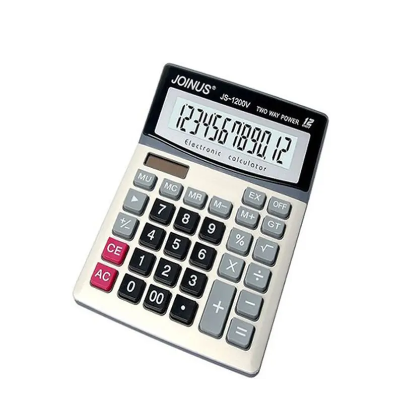 JOINUS JS-1200V | Калькулятор 12-разрядный большой дисплей