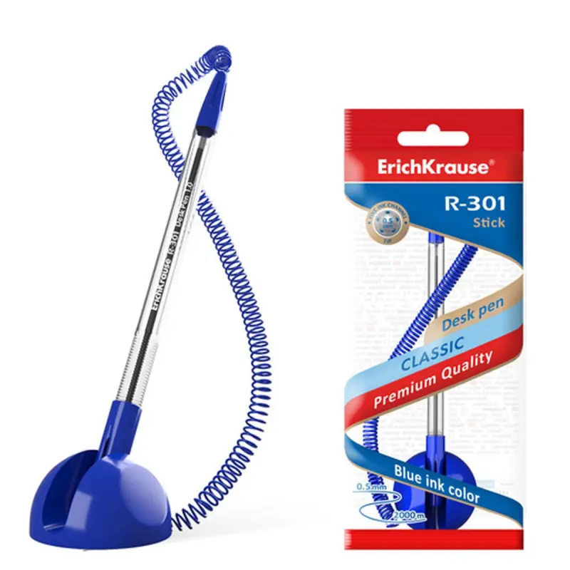 ErichKrause R-301 | Desk Pen Blue Ink 1.0 mm