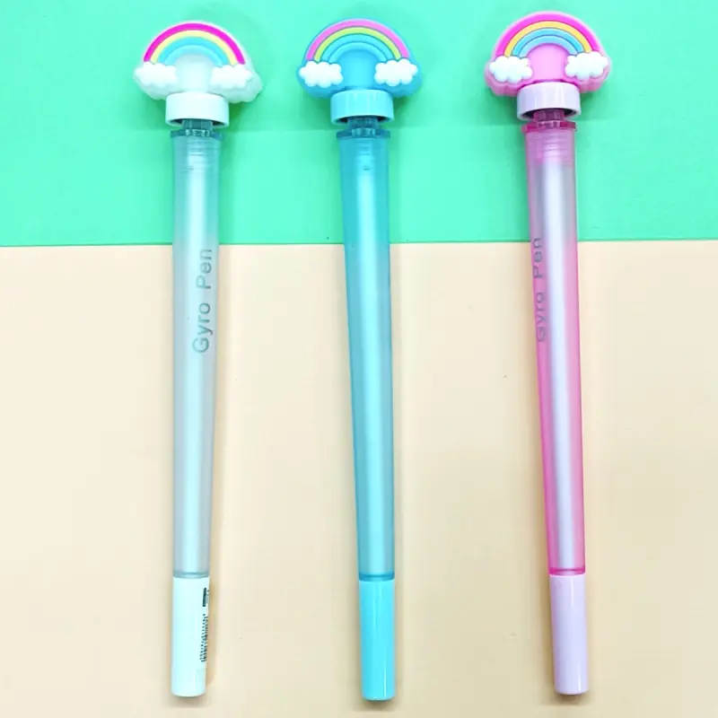 Gyro Pen BK-00098691 | Ручка-прикол шариковая дизайн Радуга