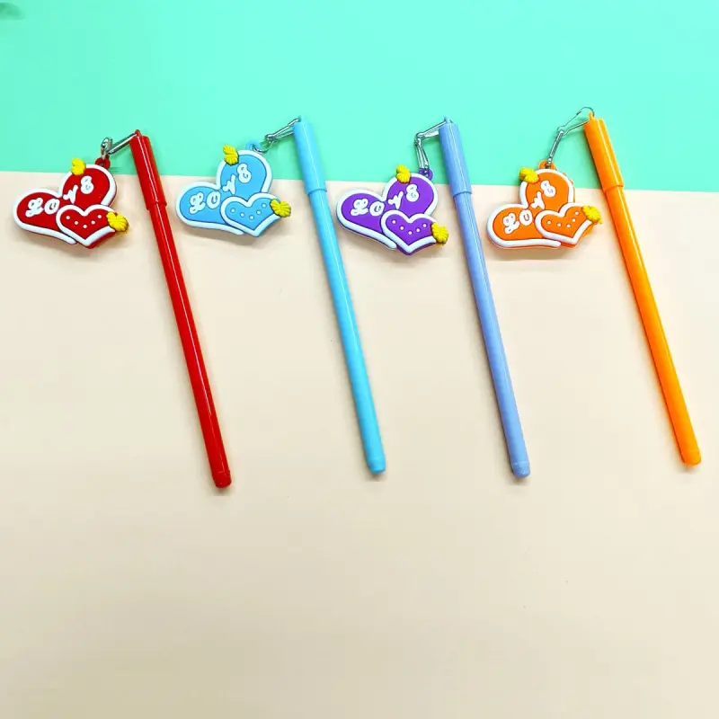 Love BK-00098669 | Novelty Pen Multicolor Hearts