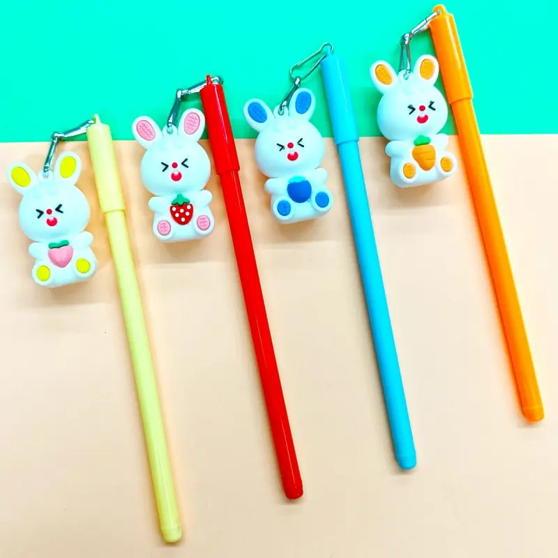 BK-00098670 | Novelty Pen Bunny with Fruits Design