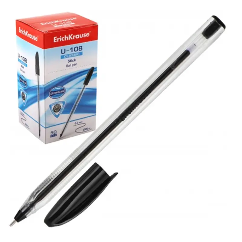 ErichKrause U-108 BK-00093951 | Ballpoint Pen Ultra Glide 1.0 mm