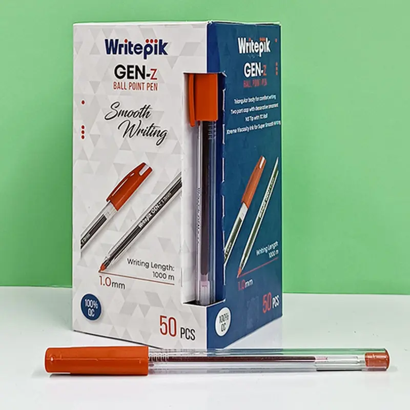 Writepik GEN-Z BK-00098163 | Шариковая ручка красная 1.0 мм