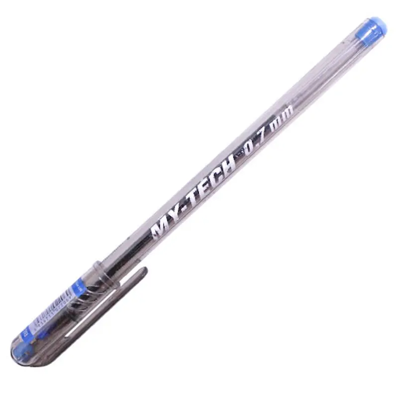 Pensan My-Tech 0.7 BK-00046969 | Шариковая ручка синяя, тонкое письмо
