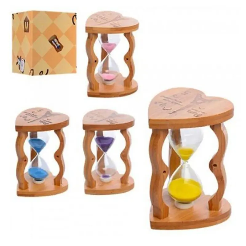 Paris BK-00098942 | Wooden Hourglass 10 Minutes
