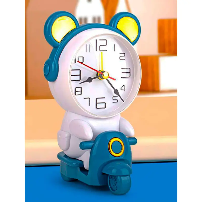 Nastolnye Chasy HD3413-35 | Table Clock Motorcycle Design