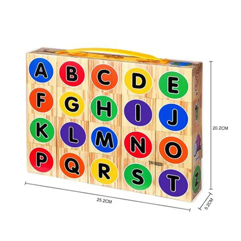 BK BK-00097259 | Alphabet Blocks Set 20 pcs