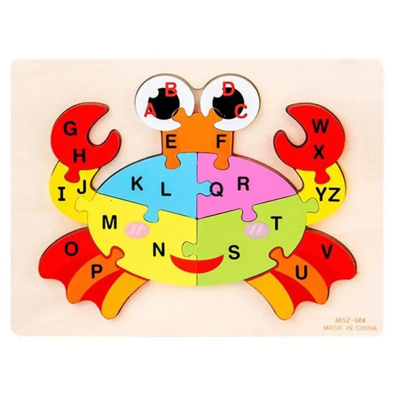 MGZ MGZ-984 | Wooden Puzzles for Children Durable Educational Toy