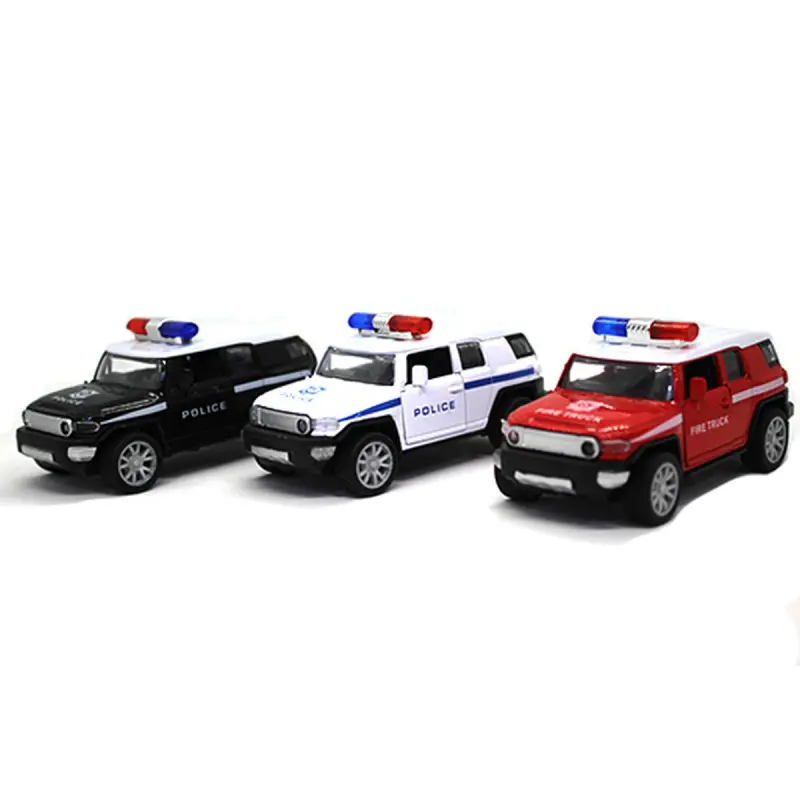 BK BK-00051753 | Metal Toy Car Fire Track-Police Die-Cast