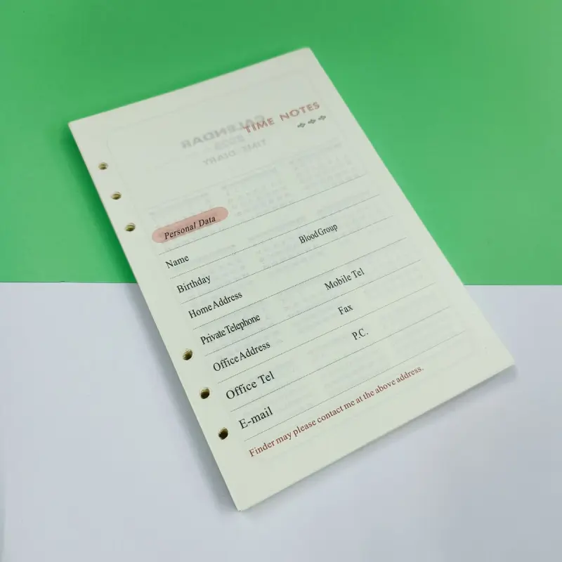 BK-00098477 | Refill Pad for Notebook Standard Fit