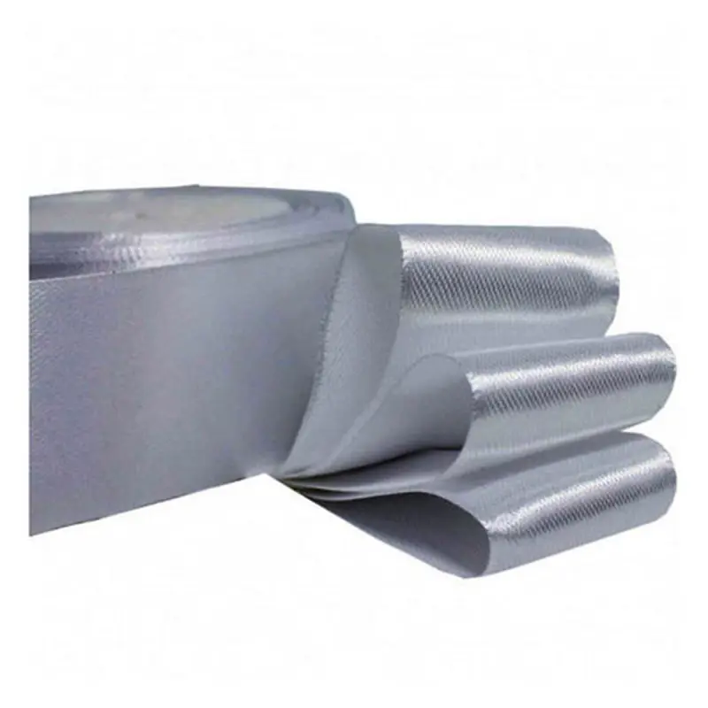 Atlas BK-00033963 | Satin Ribbon 4 cm Grey