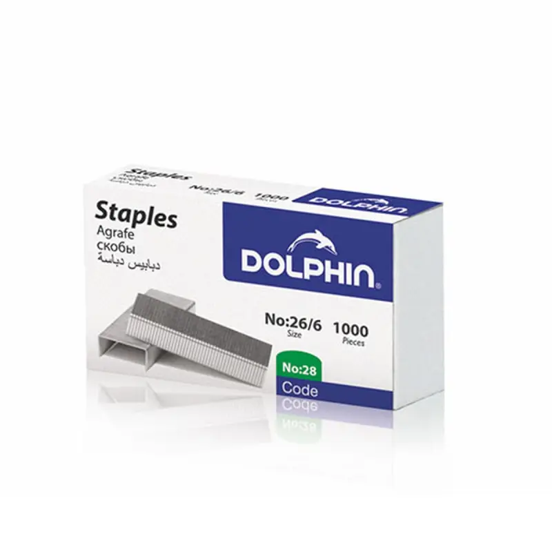 Dolphin 00-00001162 | Скобы 26/6 Стандартная Коробка