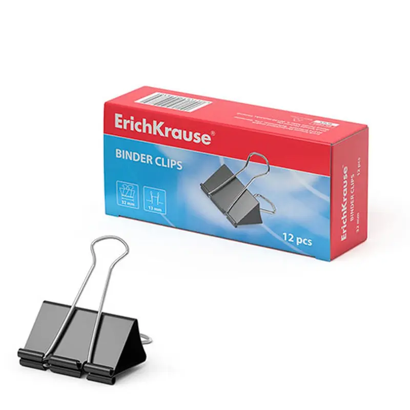 ErichKrause BK-00043485 | Paper Clips 32 mm Pack of 12