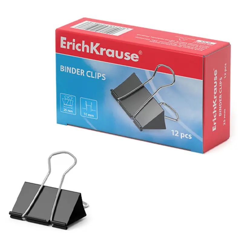 ErichKrause BK-00047399 | Paper Clips 25 mm Pack of 12
