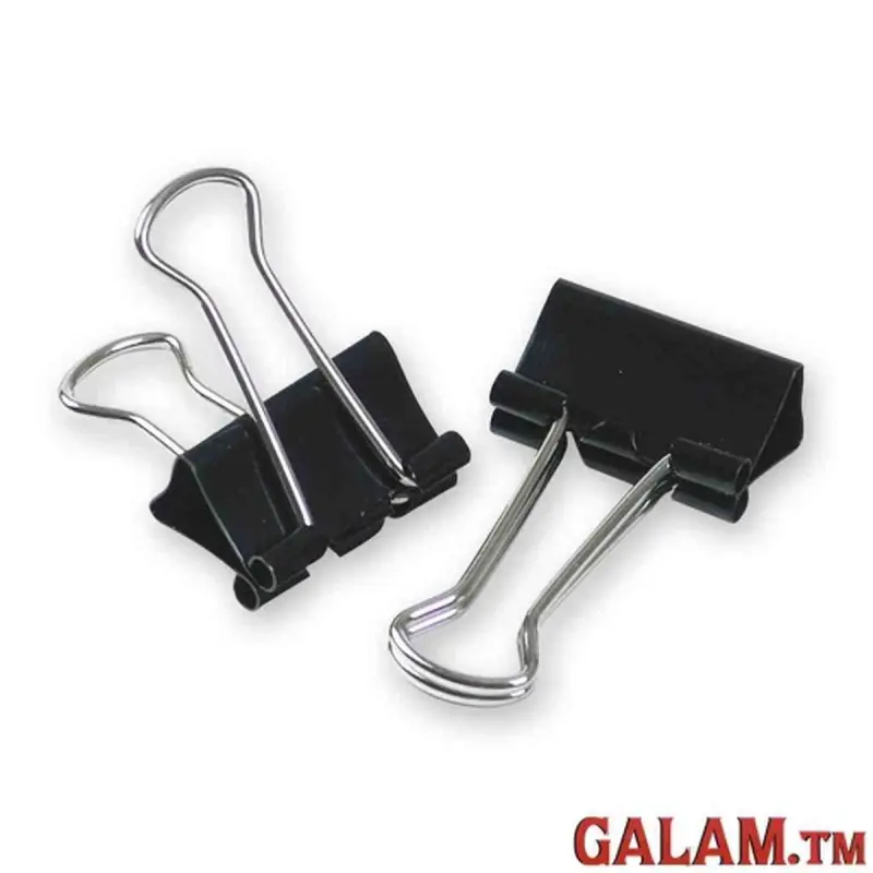 OF-00000046 | Binder Clips 19 mm Steel Bulk Pack