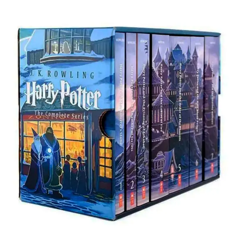 J.K. Rowling BK-00097910 | Kitap Toplumy Harry Potter 1–7 Iňlis Dilinde