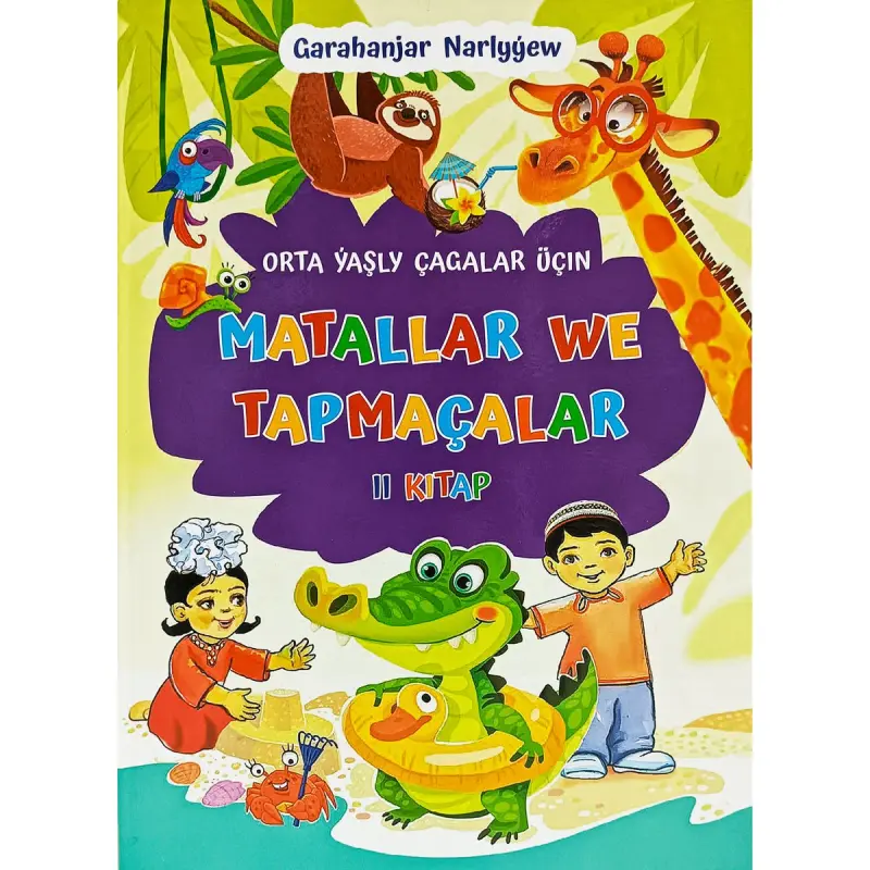 Matallar we tapmaçalar BK-00101863 | Детская образовательная книга 2 том