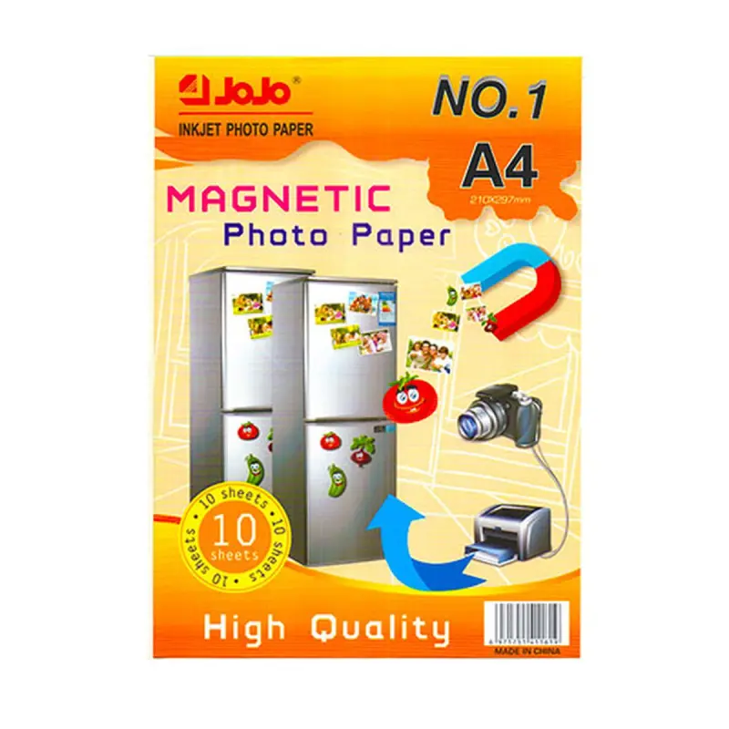 JOJO BK-00068325 | Magnetic Photo Paper A4 10 Sheets